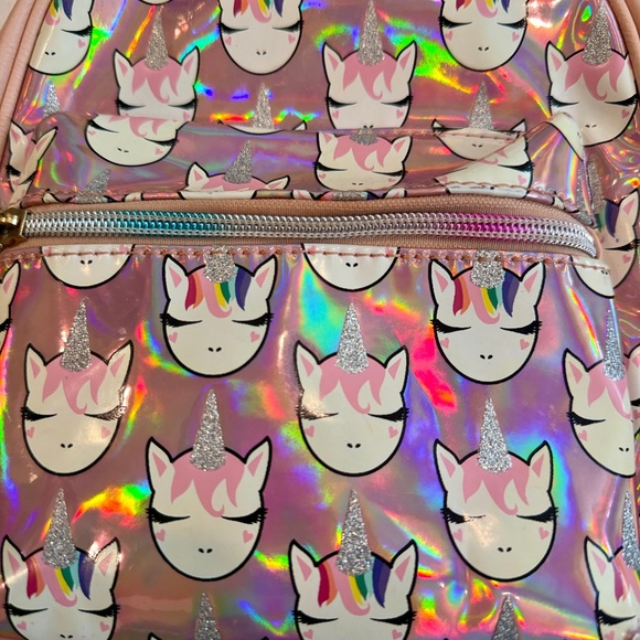 Shimmering Unicorn Kids Backpack - Picture 3 of 9